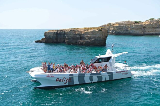 From Albufeira: Dolphins and Caves 2.5-Hour Boat Trip - Select Participants and Date