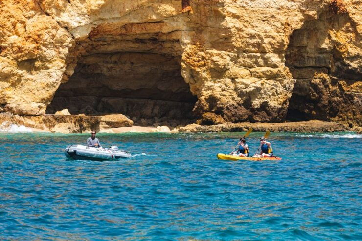 From Albufeira Marina: Benagil Caves Kayaking - Experience Highlights