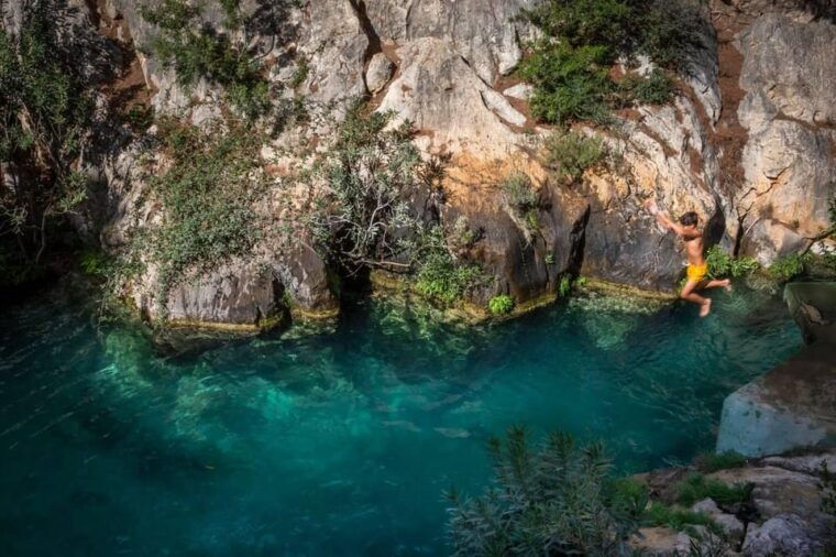 From Alicante and Benidorm: Famous Algar Fountain Tour. Private Transportation - Exploring the Algar Fountain