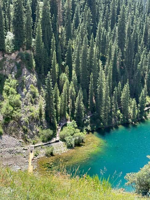 From Almaty: Kolsay Lake, Charyn & Black Canyon Day Tour - Detailed Breakdown of the Itinerary