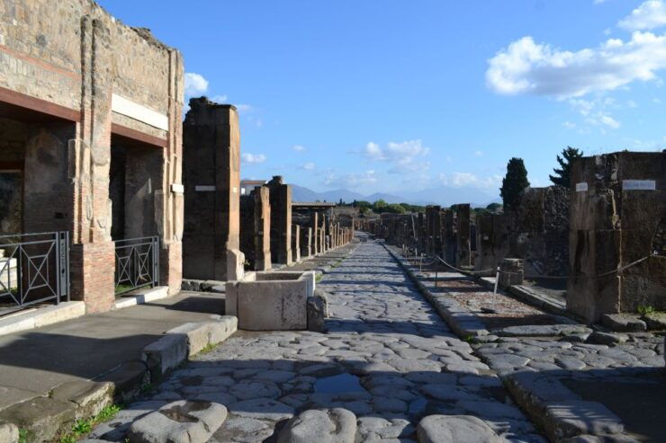 From Amalfi Coast: Transfer to Naples With Pompeii Tour - Tour Details
