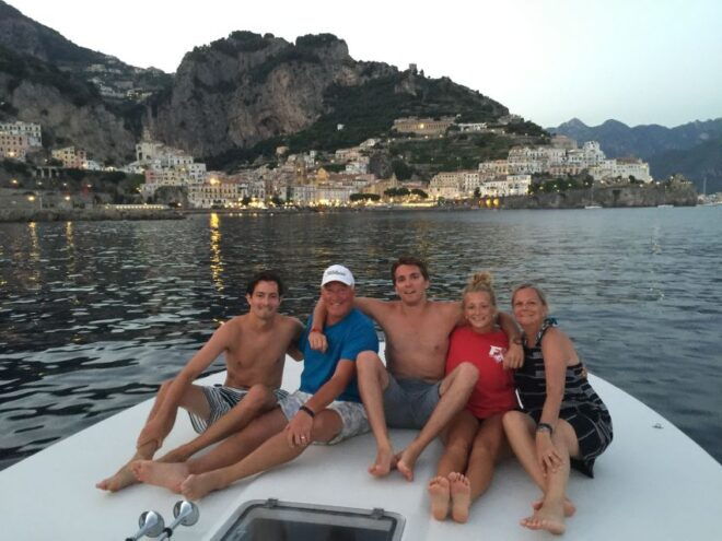 From Amalfi: Private Sunset Cruise Along the Amalfi Coast - Experience Description