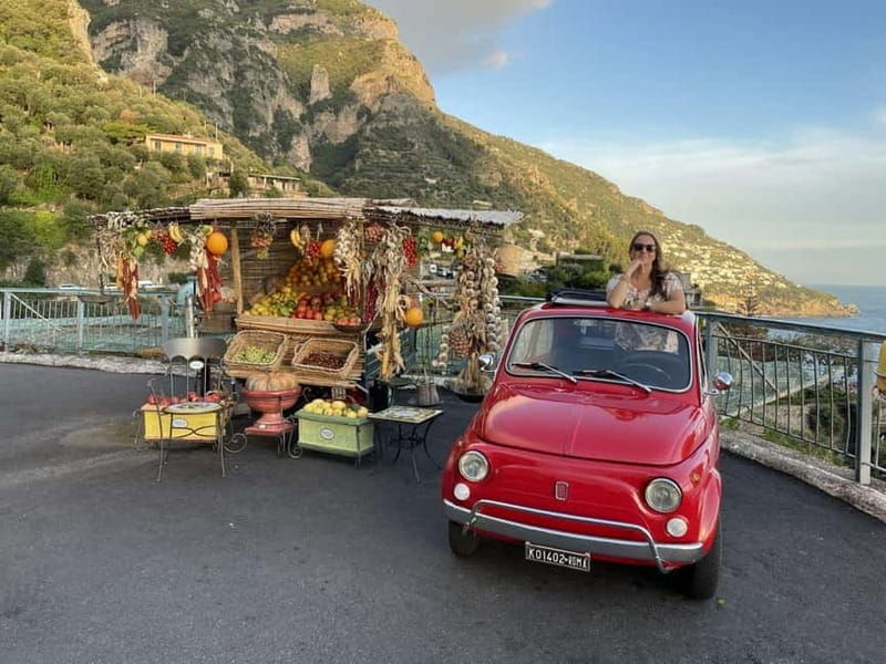 From Amalfi: Vintage Fiat 500 Amalfi Coast Tour to Positano - Good To Know