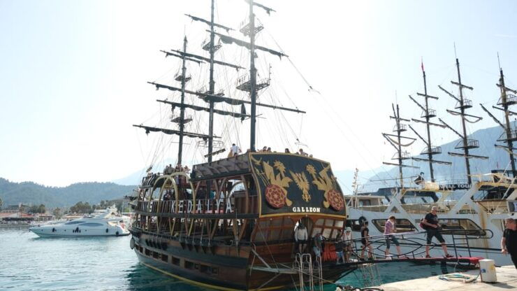 From Antalya and Kemer: Phaselis Pirate Boat Tour With Lunch - Key Points