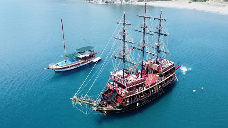 From Antalya and Kemer: Phaselis Pirate Boat Tour With Lunch - Experience Highlights