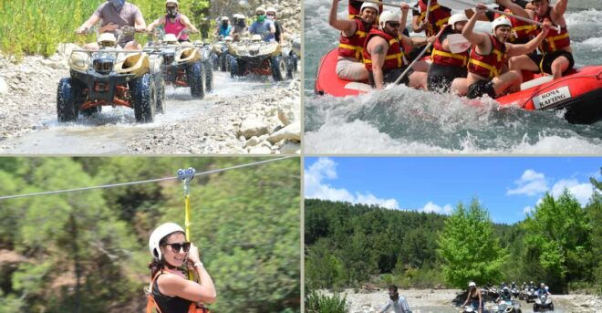 From Antalya, Belek, Side : River Rafting, Zipline, Atv Tour - Transportation and Logistics
