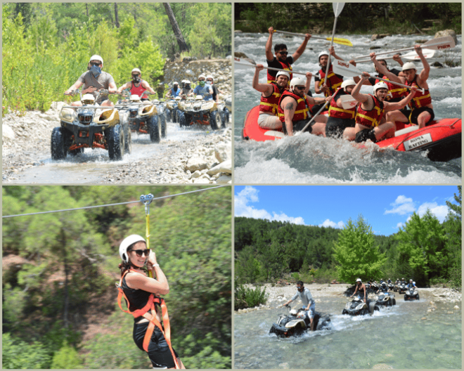 From Antalya, Belek, Side : River Rafting, Zipline, Atv Tour - Important Information