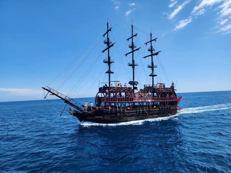 From Antalya: Kemer Pirate Party Boat Trip w/Lunch & Pickup - From Antalya: Kemer Pirate Party Boat Trip w/Lunch & Pickup