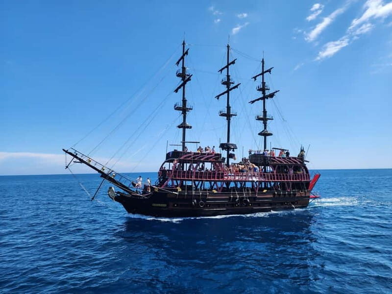 From Antalya: Kemer Pirate Party Boat Trip w/Lunch & Pickup - Good To Know