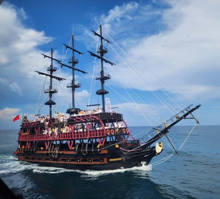 From Antalya: Kemer Pirate Party Boat Trip w/Lunch & Pickup - Final Thoughts