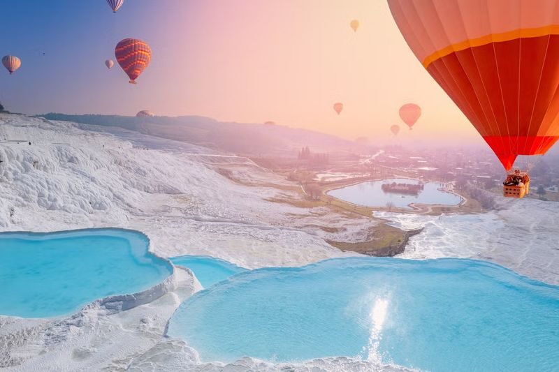 From Antalya: Pamukkale Hot Air Balloon Flight with Lunch - Lunch, pacing, and the return to Antalya