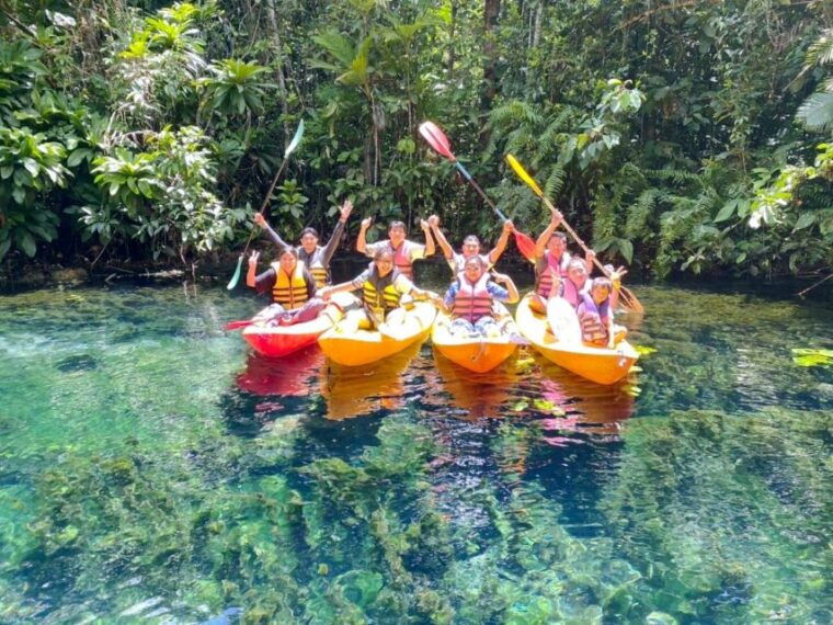 From Ao Nang: Kayaking at Klong Rud With Hotel Transfers - Highlights and Inclusions