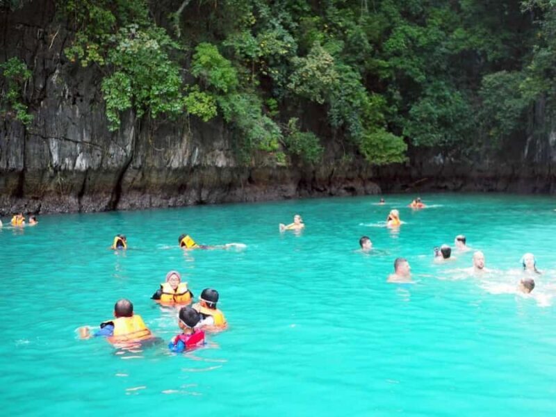 From Ao Nang: Phi Phi Islands, 4 Islands Tour w/ Sunset BBQ - The Sum Up