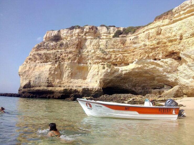 From Armação De Pêra: Private Beaches & Caves Boat Tour - Tour Location