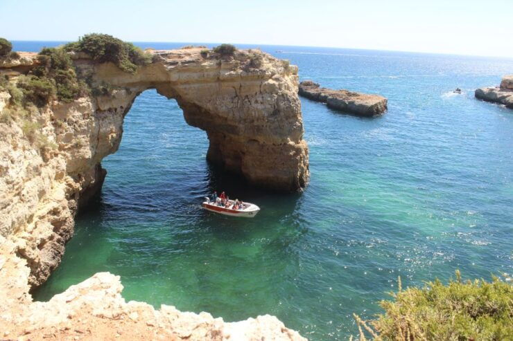 From Armação De Pêra: Private Beaches & Caves Boat Tour - Tour Activity