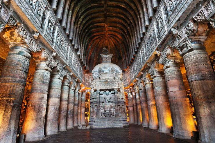 From Aurangabad: Private Ajanta & Ellora Caves Full-Day Tour - Tour Highlights