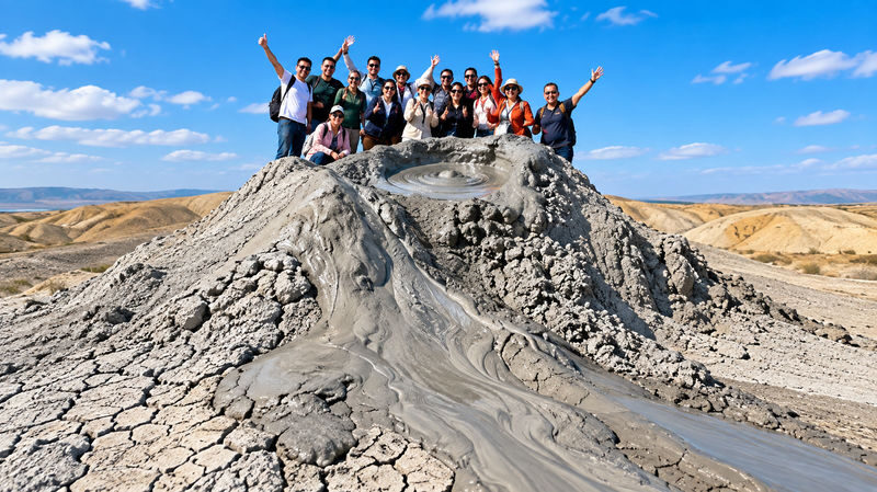 From Baku: Gobustan, Mud Volcanoes & Fire Temple Tour - At a glance: five very different stops