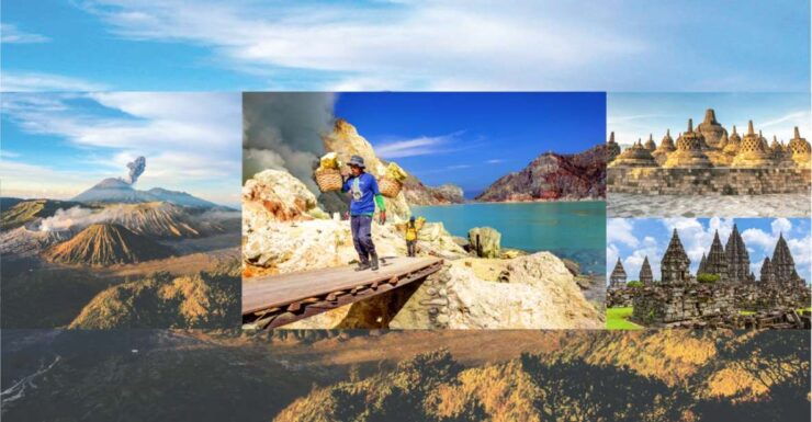 From Bali: Bromo, Ijen, Borobudur, and Yogyakarta 4-Day Tour - Itinerary Overview