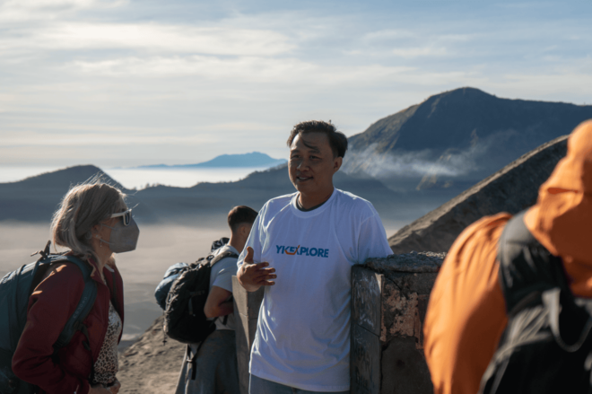 From Bali: Bromo Tumpaksewu Waterfall Shared Guided Tour - Exploring Tumpak Sewu Waterfall