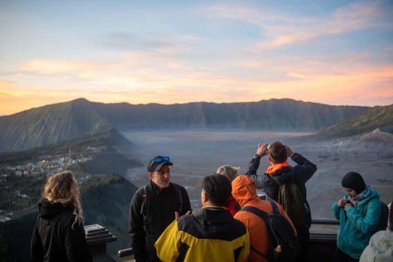 From Bali : Mount Bromo Sunrise English Shared Guide Tour - Exploring the Caldera and Photo Stops