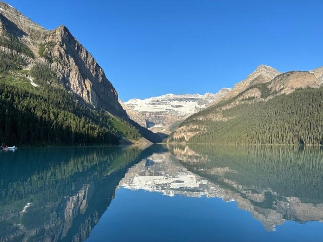 From Banff: Moraine Lake Sunset and Lake Louise Dinner - Moraine Lake Sunset
