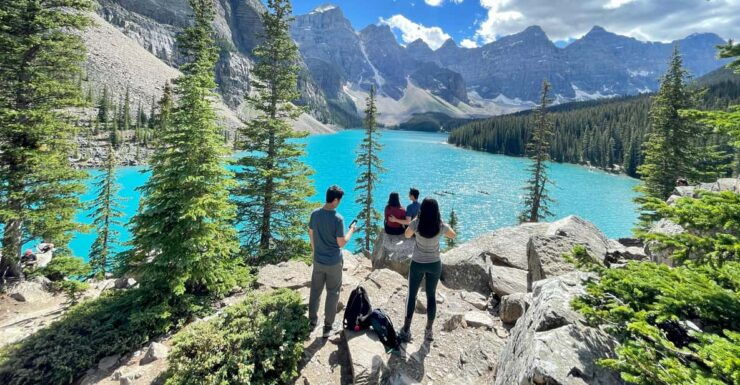 From Banff: Shuttle Bus to Moraine Lake and Lake Louise - Itinerary Details