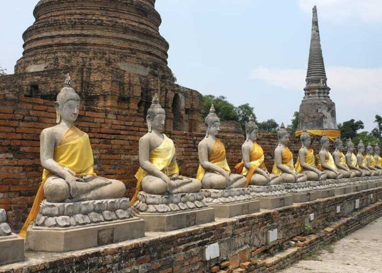 From Bangkok: Ayutthaya Ancient City Temple Tour - Visiting Wat Yai Chai Mongkhon