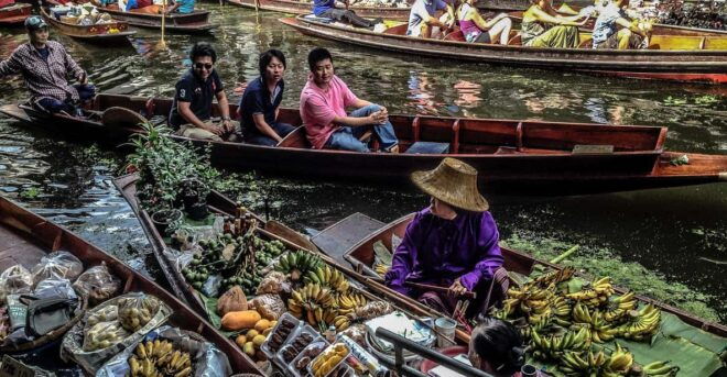 From Bangkok: Damnoen and Maeklong Markets Private Tour - Travel to Maeklong Market