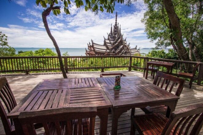 From Bangkok: Day Trip to Pattaya City & Sanctuary of Truth - Visit Khao Pratamnak for a View