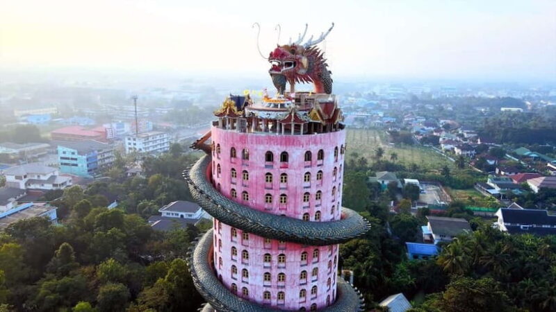 From Bangkok: Don Wai Market, Wat Samphran & Lotus Café Tour - Authentic Experience and Feedback from Travelers