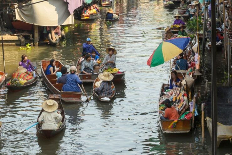 From Bangkok: Kanchanaburi Tour With Floating Market Visit - Tour Overview