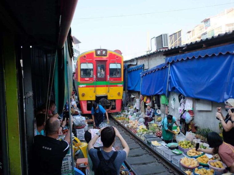 From Bangkok: Private Railway and Floating Market Tour - Inclusions