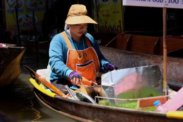 From Bangkok: Private Railway and Floating Market Tour - Railway Market: Unique Shopping Experience