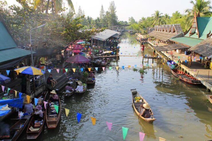 From Bangkok: Thaka Floating Market - How to Get to Thaka Floating Market