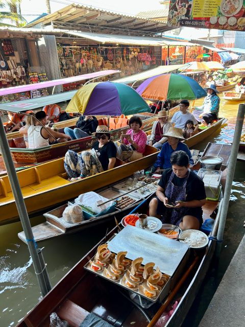 From Bangkok: Train Market & Floating Market - Activity Information