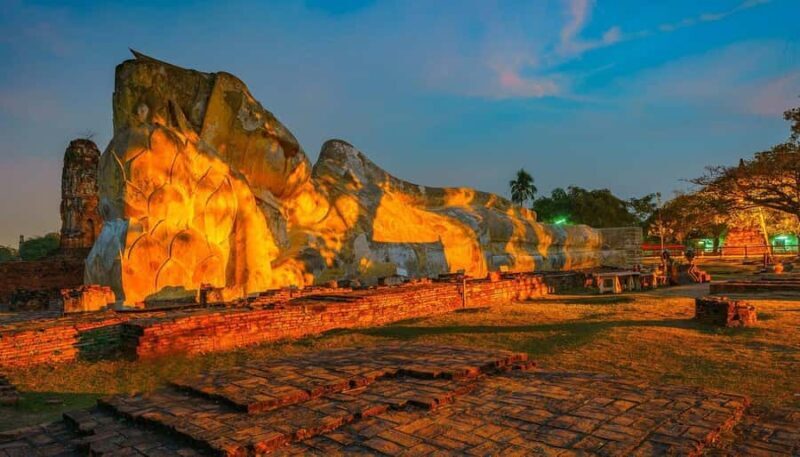 From Bangkok:Ayutthaya Night Temples&Market with local Snack - The Unique Charm of Visiting Ayutthaya at Night