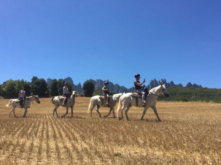 From Barcelona: Horseback Tour in Montserrat National Park - Activity Details