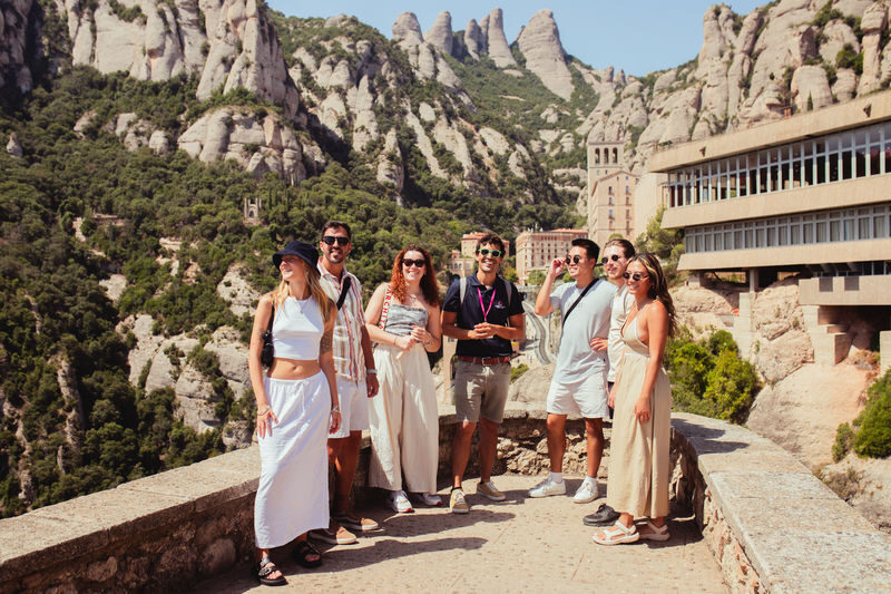 From Barcelona: Montserrat Mountain & Monastery Tour - A guided hour around the monastery