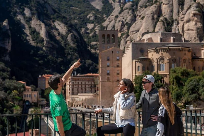 From Barcelona: Montserrat Walking and Horseback Riding Tour - Free Time & Local Market