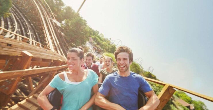 From Barcelona: PortAventura Theme Park Ticket & Transfer - Park Experience