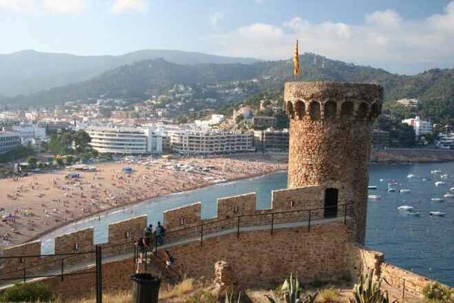 From Barcelona: Tossa De Mar and Blanes Day Trip - Cala Giverola Boat Ride