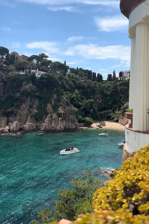 From Barcelona: Wine Tasting Tapas. MARIMURTRA Garden Blanes - Itinerary Details
