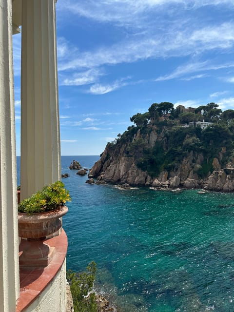 From Barcelona: Wine Tasting Tapas. MARIMURTRA Garden Blanes - Scenic Views Along the Costa Brava