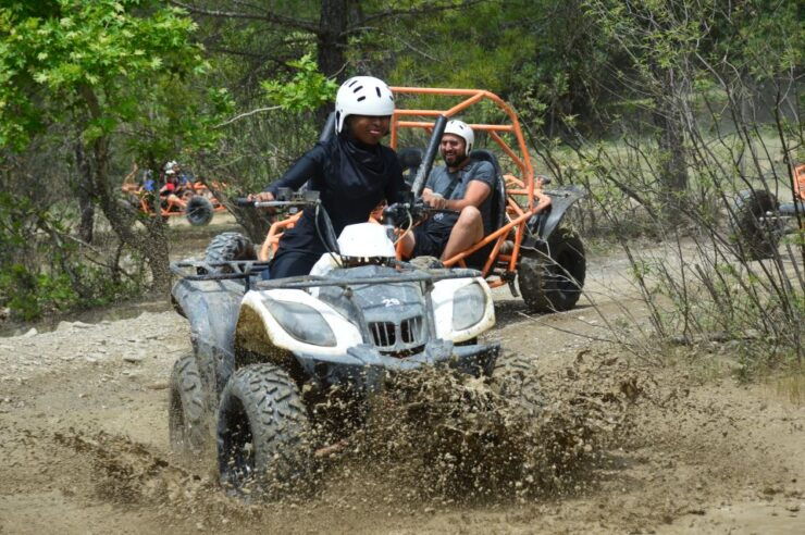 From Belek: Fully Combo Zipline, Quad Safari, Rafting, Lunch - Experience Highlights