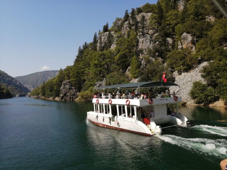 From Belek: Green Canyon Boat Trip With Lunch and Drinks - Experience Highlights
