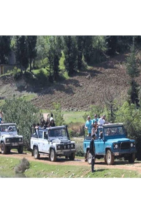 From Belek: Jeep Safari and Lake Boat Tour in City of Side - Key Points