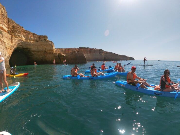 From Benagil Beach: Benagil Cave Guided Kayaking Tour - Booking and Logistics