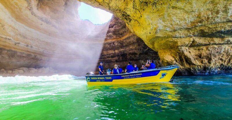 From Benagil: Benagil Cave & Marinha Beach Express Tour - Visiting the Key Stops