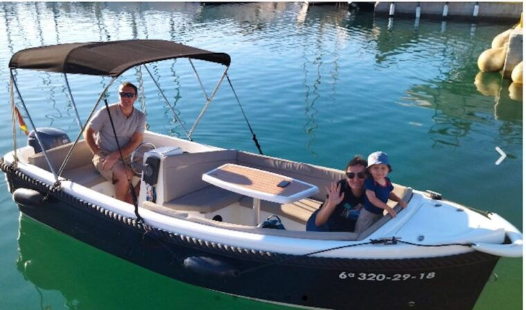 From Benalmadena: Boat Rental With No License Required - Boat Rental Inclusions