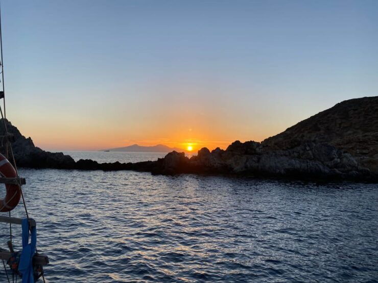 From Bodrum: Private Sunset Boat Tour With Dinner & Swimming - Itinerary